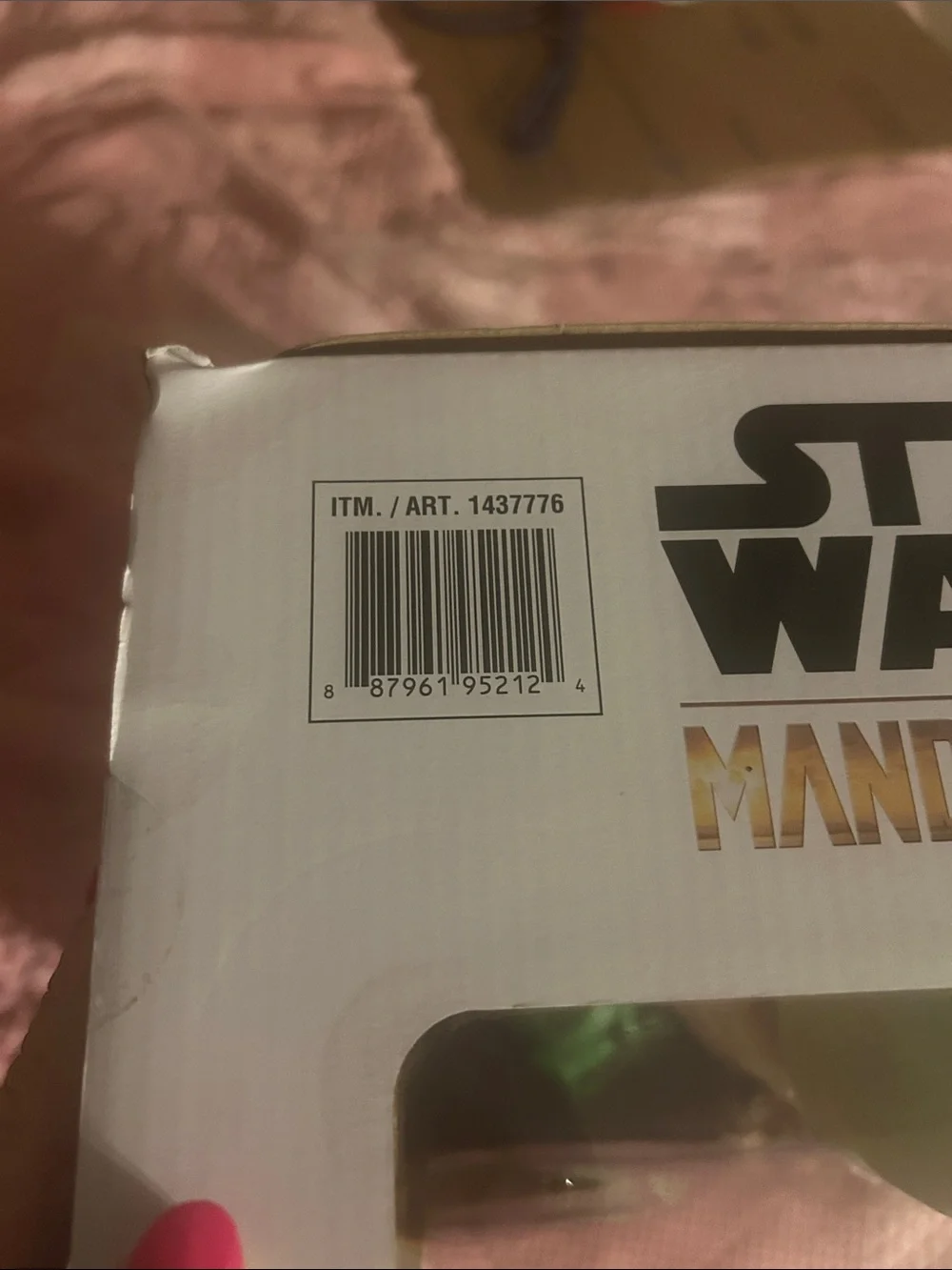 Star Wars Grogu Green and Tan Poseable Grogu